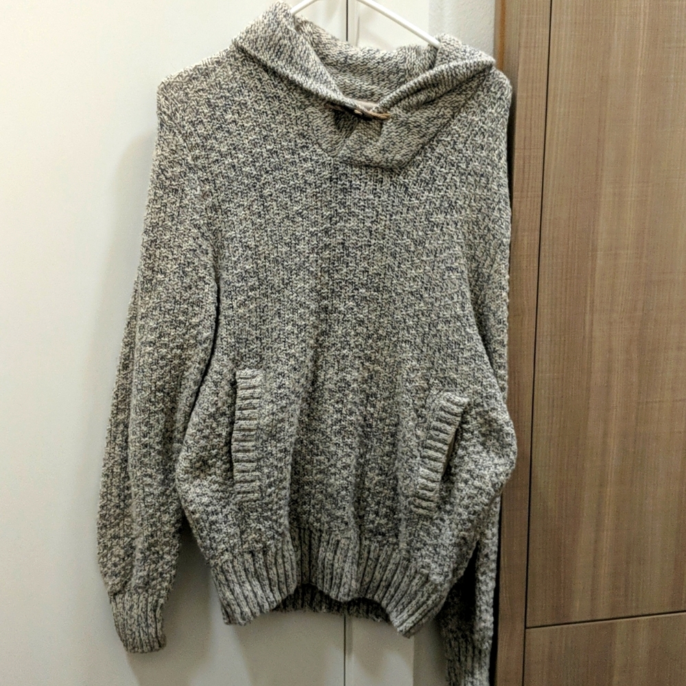 Men's Shawl Collar Sweater Medium